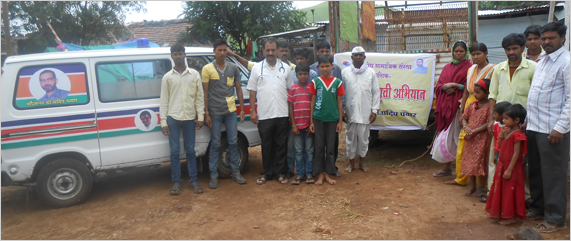 Dr. Pradeep Pawar Nashik Social Work along with Dr. Mrs. Suwarna Pradeep Pawar